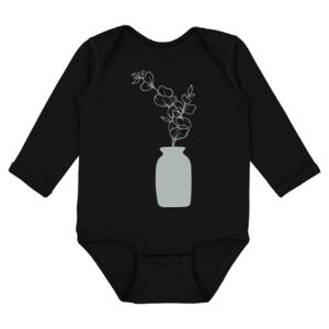 Infant Fine Jersey Long Sleeve Bodysuit Thumbnail