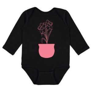 Infant Fine Jersey Long Sleeve Bodysuit Thumbnail