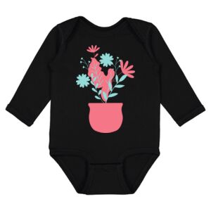 Infant Fine Jersey Long Sleeve Bodysuit Thumbnail