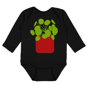 Infant Fine Jersey Long Sleeve Bodysuit Thumbnail