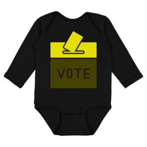 Infant Fine Jersey Long Sleeve Bodysuit Thumbnail