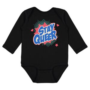 Infant Fine Jersey Long Sleeve Bodysuit Thumbnail