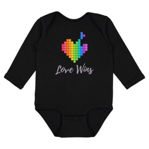 Infant Fine Jersey Long Sleeve Bodysuit Thumbnail