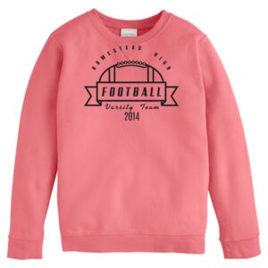 Garment-Dyed Youth Crewneck Sweatshirt Thumbnail
