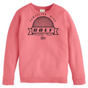 Garment-Dyed Youth Crewneck Sweatshirt Thumbnail