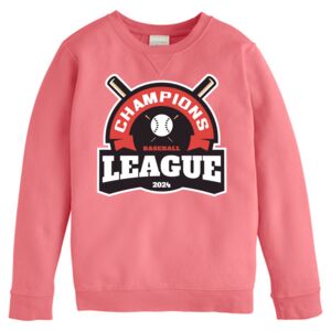 Garment-Dyed Youth Crewneck Sweatshirt Thumbnail