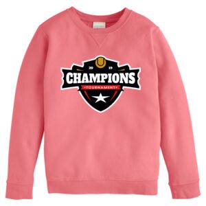 Garment-Dyed Youth Crewneck Sweatshirt Thumbnail