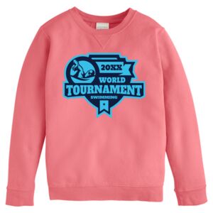 Garment-Dyed Youth Crewneck Sweatshirt Thumbnail