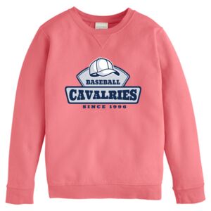 Garment-Dyed Youth Crewneck Sweatshirt Thumbnail