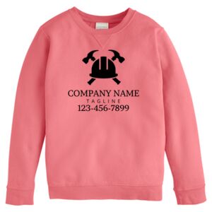Garment-Dyed Youth Crewneck Sweatshirt Thumbnail