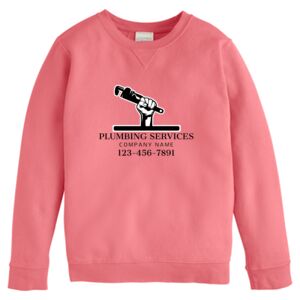 Garment-Dyed Youth Crewneck Sweatshirt Thumbnail