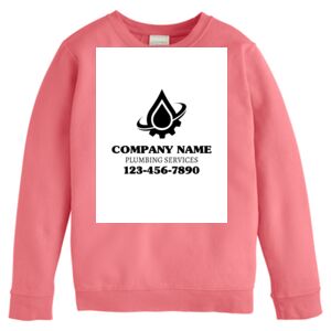Garment-Dyed Youth Crewneck Sweatshirt Thumbnail