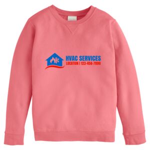 Garment-Dyed Youth Crewneck Sweatshirt Thumbnail