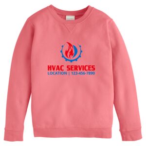Garment-Dyed Youth Crewneck Sweatshirt Thumbnail