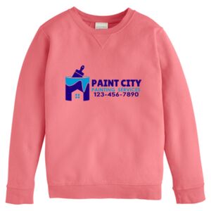 Garment-Dyed Youth Crewneck Sweatshirt Thumbnail