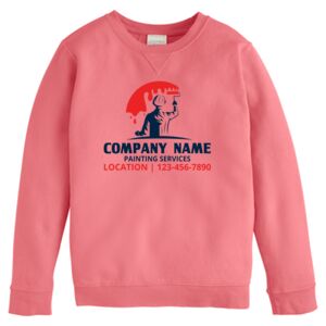 Garment-Dyed Youth Crewneck Sweatshirt Thumbnail