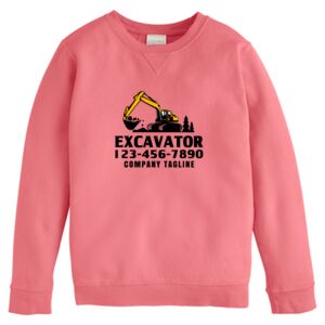 Garment-Dyed Youth Crewneck Sweatshirt Thumbnail
