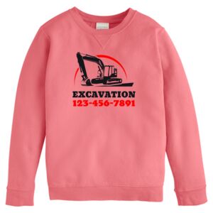 Garment-Dyed Youth Crewneck Sweatshirt Thumbnail