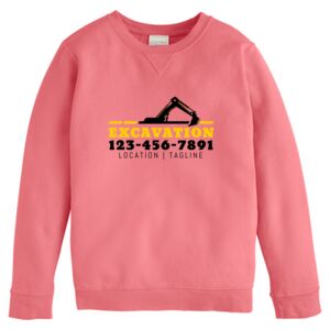 Garment-Dyed Youth Crewneck Sweatshirt Thumbnail