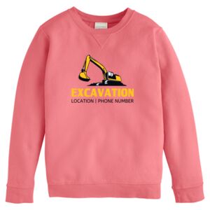 Garment-Dyed Youth Crewneck Sweatshirt Thumbnail