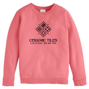 Garment-Dyed Youth Crewneck Sweatshirt Thumbnail