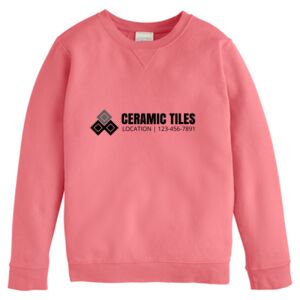 Garment-Dyed Youth Crewneck Sweatshirt Thumbnail