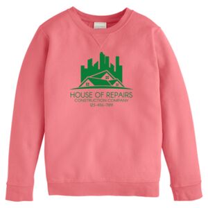 Garment-Dyed Youth Crewneck Sweatshirt Thumbnail