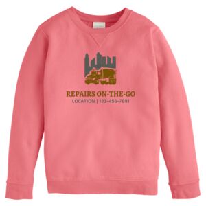 Garment-Dyed Youth Crewneck Sweatshirt Thumbnail