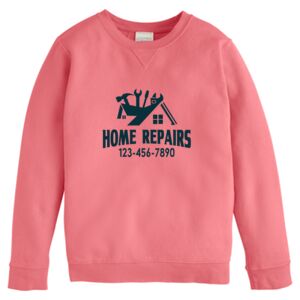 Garment-Dyed Youth Crewneck Sweatshirt Thumbnail