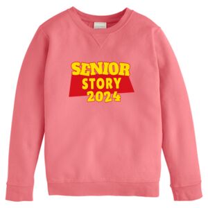 Garment-Dyed Youth Crewneck Sweatshirt Thumbnail