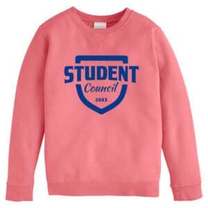 Garment-Dyed Youth Crewneck Sweatshirt Thumbnail