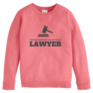 Garment-Dyed Youth Crewneck Sweatshirt Thumbnail
