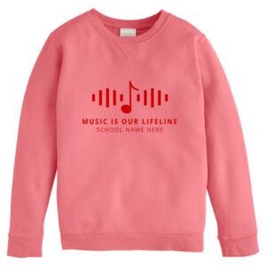 Garment-Dyed Youth Crewneck Sweatshirt Thumbnail