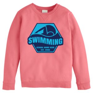 Garment-Dyed Youth Crewneck Sweatshirt Thumbnail