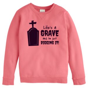 Garment-Dyed Youth Crewneck Sweatshirt Thumbnail