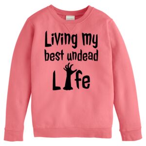 Garment-Dyed Youth Crewneck Sweatshirt Thumbnail