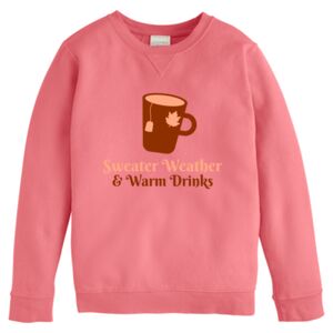 Garment-Dyed Youth Crewneck Sweatshirt Thumbnail