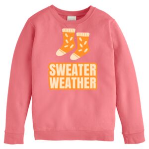 Garment-Dyed Youth Crewneck Sweatshirt Thumbnail