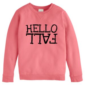 Garment-Dyed Youth Crewneck Sweatshirt Thumbnail