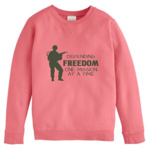 Garment-Dyed Youth Crewneck Sweatshirt Thumbnail