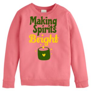 Garment-Dyed Youth Crewneck Sweatshirt Thumbnail