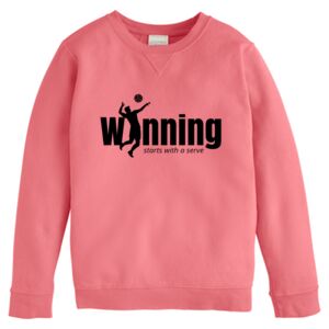 Garment-Dyed Youth Crewneck Sweatshirt Thumbnail