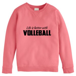 Garment-Dyed Youth Crewneck Sweatshirt Thumbnail