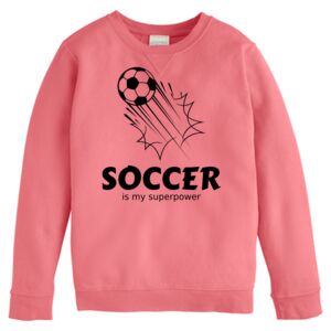 Garment-Dyed Youth Crewneck Sweatshirt Thumbnail