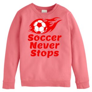 Garment-Dyed Youth Crewneck Sweatshirt Thumbnail