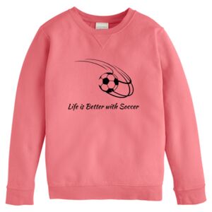 Garment-Dyed Youth Crewneck Sweatshirt Thumbnail