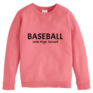 Garment-Dyed Youth Crewneck Sweatshirt Thumbnail