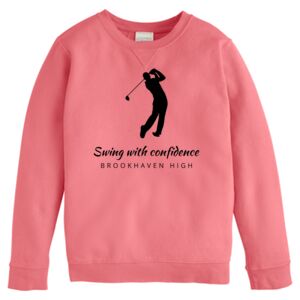 Garment-Dyed Youth Crewneck Sweatshirt Thumbnail