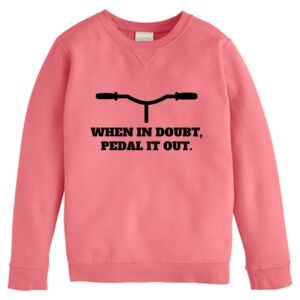 Garment-Dyed Youth Crewneck Sweatshirt Thumbnail