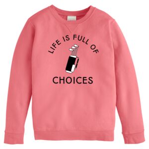 Garment-Dyed Youth Crewneck Sweatshirt Thumbnail